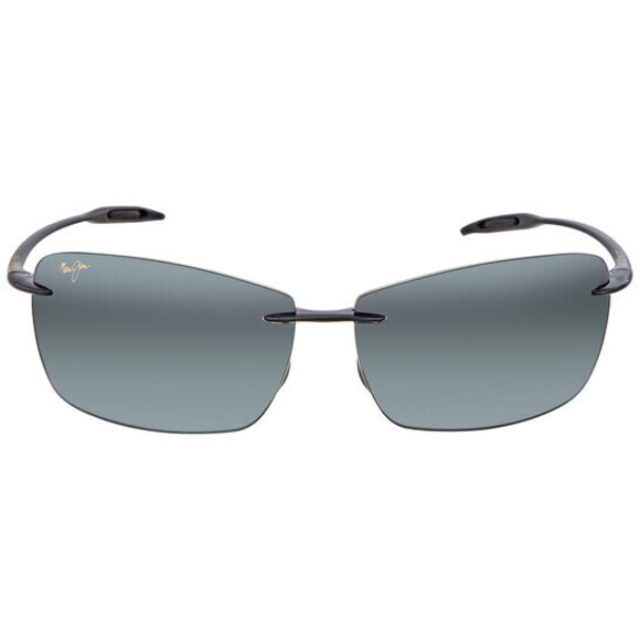 Maui Jim Lighthouse MJ423-02 Gloss Black/Neutral Grey Polarized 65mm Sunglasses